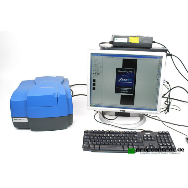 Axon Molecular Devices GenePix 4000B Microarray Scanner GenePix Pro 6.0 + Dongle