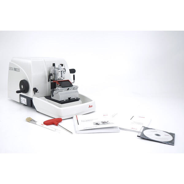 Leica RM2235 Rotary Microtome Mikrotom Knife Holder E Universal Cassette Clamp