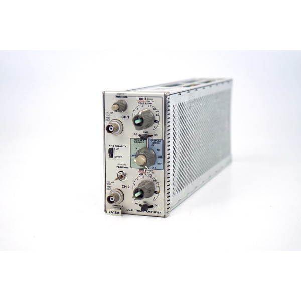 Tektronix 7A18A Dual Trace Channel Plug-In Amplifier 7000-Series Oscilloscopes