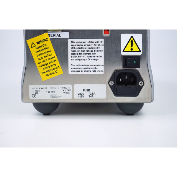 Techne FVH32D GE Thermal Cycler Thermocycler GVH-1 Vial Heater