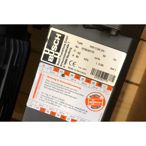 Busch Mink MM 1104 BV Vakuumpumpe Vacuum Pump...