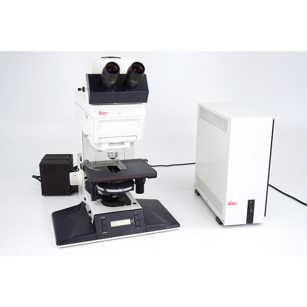 Leica DMRXA2 DM RXA2 Polarization Phasecontrast Microscope Motorized C D1 Prisms