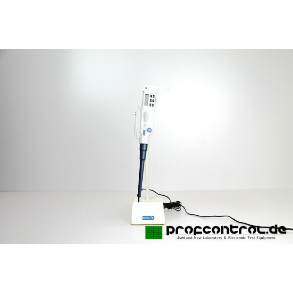 BIOHIT Sartorius Proline elektronische Pipette 1 Kanal 5-100µl mit Ladeständer