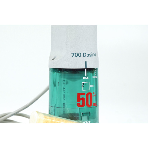 Metrohm 700 Dosino Dosing Unit Drive 8 pin Mini-Din Plug + 710 Dosing Unit 50 ml