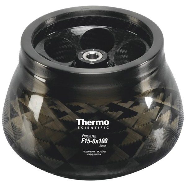 Thermo Scientific Fiberlite F15-6x100y Fixed Angle Rotor 6x100 ml 75003698 Megafuge 16R/40R