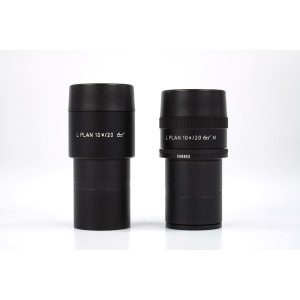 Leica L Plan 10x / 20 Okularpaar Brille 30,00 mm...