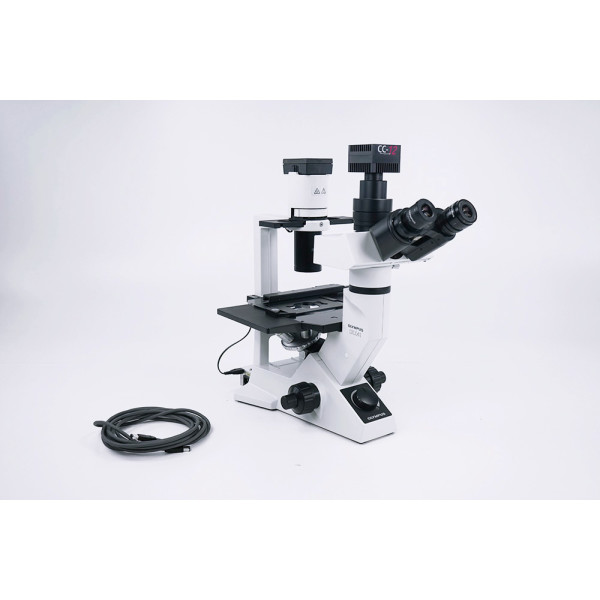 Olympus CKX41 Inverted Cell Culture Microscope + CC-12 Cam + analySIS Software