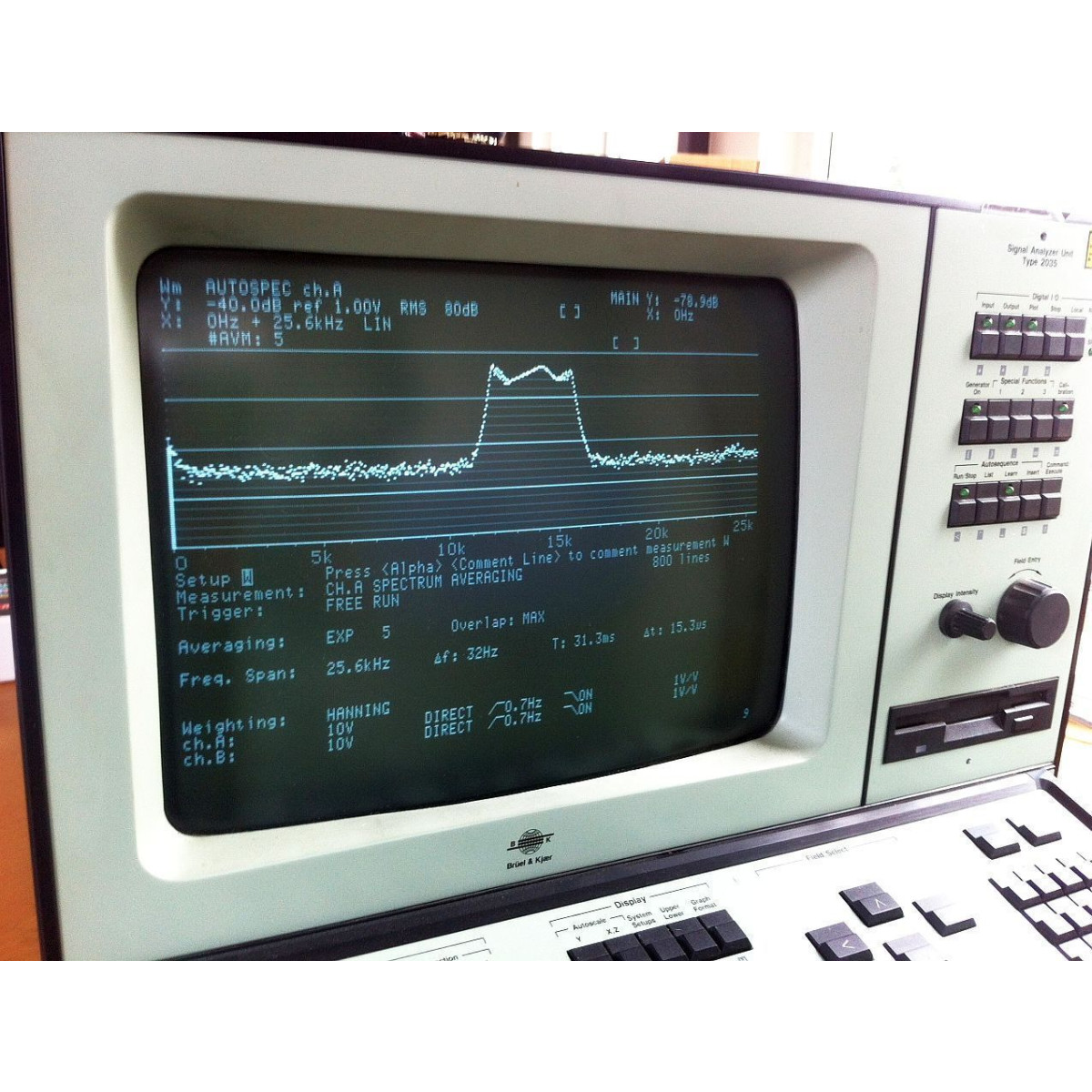 Analyseur De Signal Brüel & Kjær Type 2035 - Unités D'occasion - Opérationnel