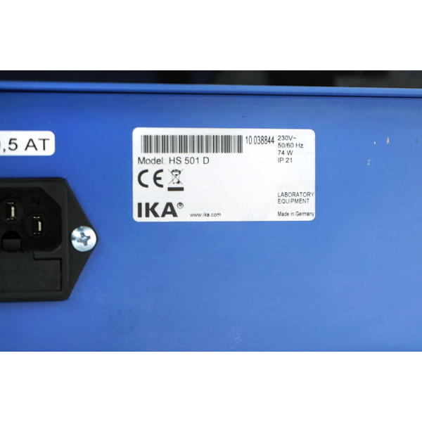 IKA HS 501 D Digital Horizontal Shaker Schüttler 0-300 rpm + AS1.10 + 4x AS 1.12