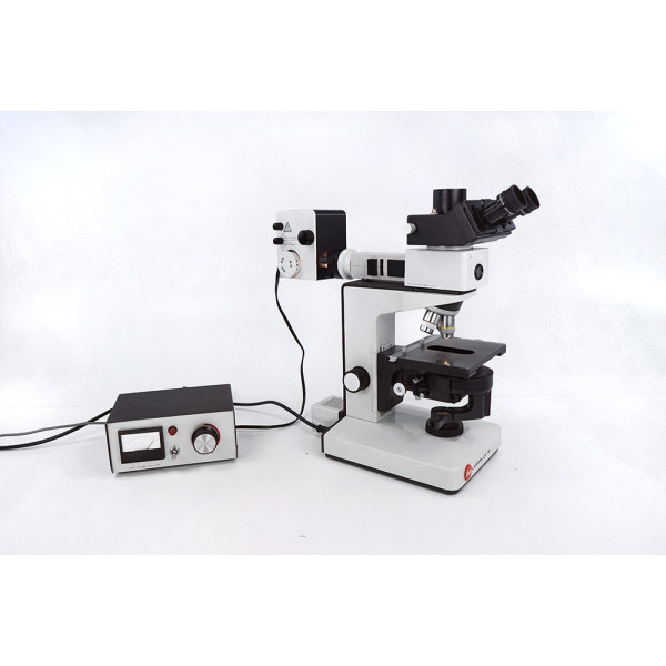Leitz Laborlux 12 Fluoreszenz Mikroskop UKO L2/3 4 x/10x/40x 12V 100W