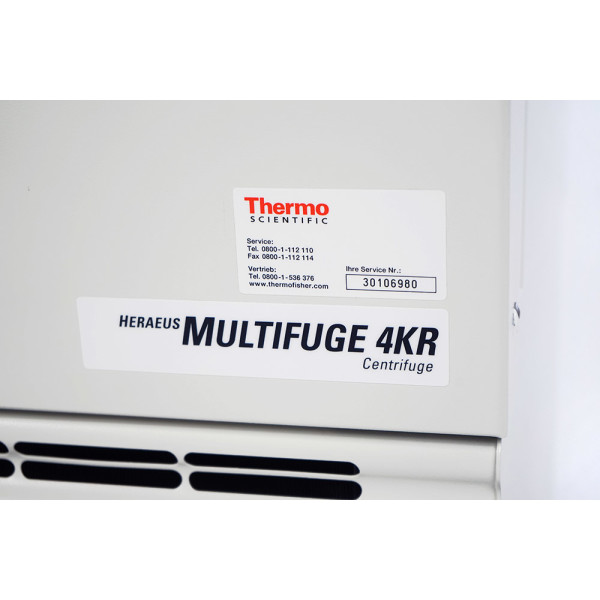 Thermo Heraeus Multifuge 4 KR Kühlzentrifuge + Ausschwingrotor LH-4000 7500 6475
