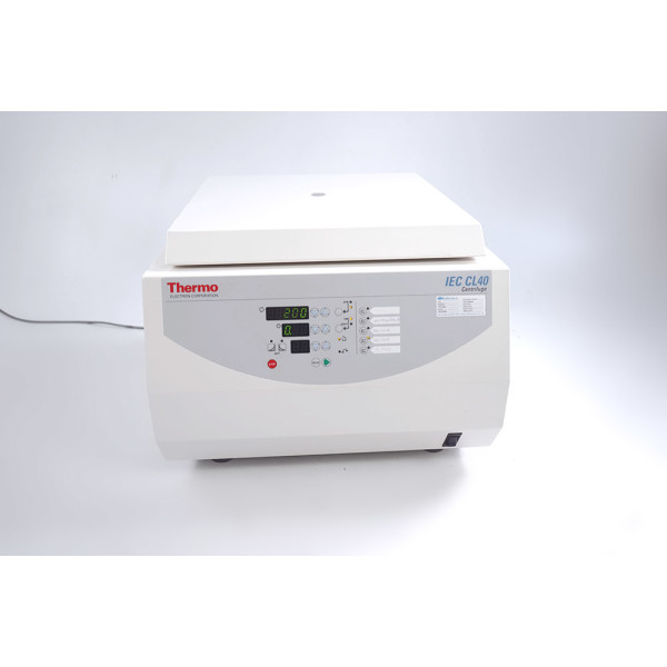 Thermo IEC CL40 Benchtop Centrifuge Zentrifuge M4 High Throughput SwingOut Rotor