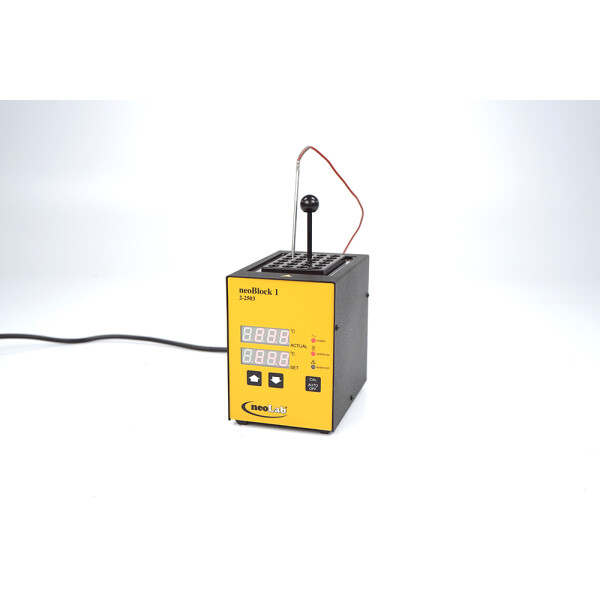 neoLab Heizer Mono neoBlock 1 2-2503 Block Thermostat 24 x 1,5/2 ml Ø 10mm