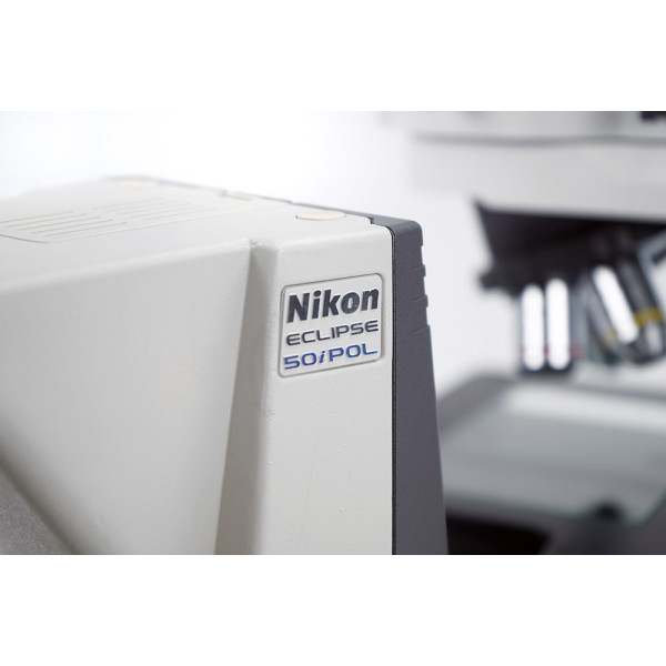 Nikon 50i POL Polarization Microscope Polarisation Mikroskop 4/10/20/40/60x