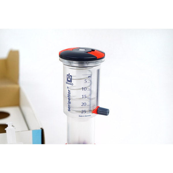Brand Seripettor 2,5-25 ml 4720150 Flaschen Dispensette Bottletop Dispenser
