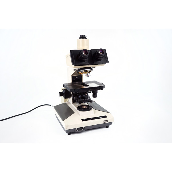 Olympus BH2 Trinocular Tinokular Mikroscope Mikroskop 4x Halogen 12V 100W