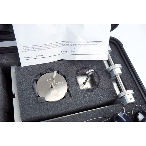 European Instruments Pull Weight System 2, 5, 10 lb with UKAS Calibration Certif