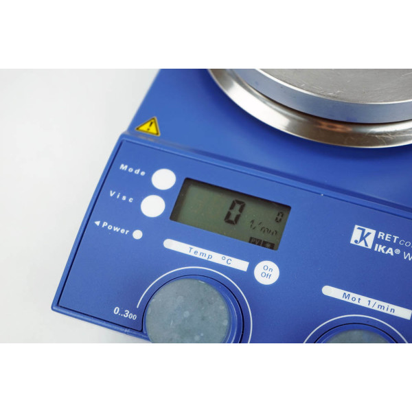 IKA RET Control-Visc Hot Plate Magnetic Stirrer Heizrührer 1700rpm 340°C