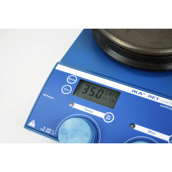 IKA RET Control Visc Hot Plate Magnetic Stirrer Heizrührer 1700rpm 340°C