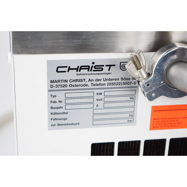 Martin Christ Alpha 1-2 LD Labor Gefriertrockner Freeze Dryer Lyophilisator