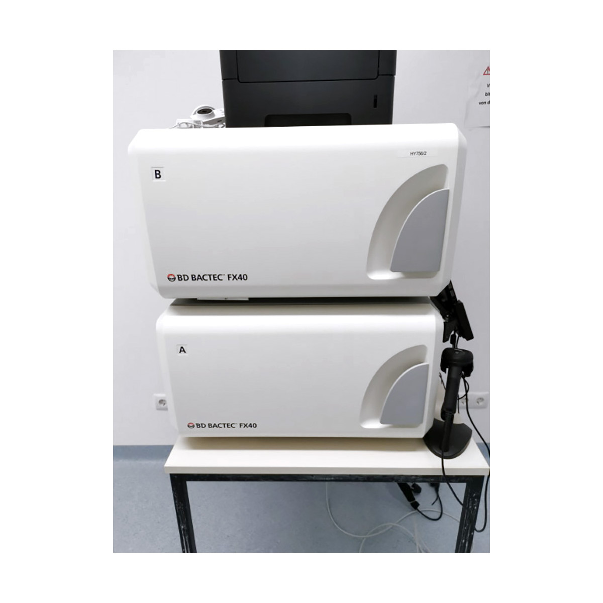 Becton Dickinson BACTEC FX40 x2 Blood Culture System Diagnostics 8 