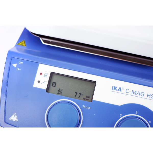 IKA C-MAG HS7 digital Magnetrührer mit Heizung Heated Magnetic Stirrer 500°C 10L
