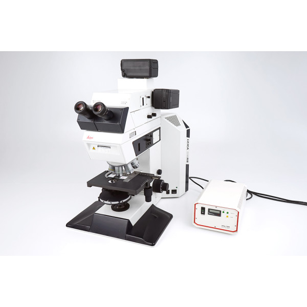 Leica DMRB Trino Fluorescence Fluoreszenz Phasenkontrast Mikroskop Apo Fluotar