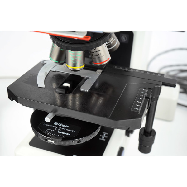 Nikon Eclipse E800 Fluorescence Microscope Fluoreszenz Mikroskop