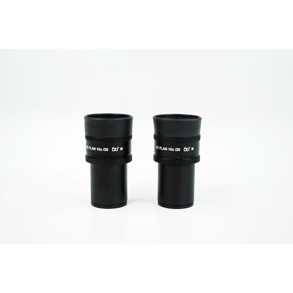Leica HC Plan 10x/20M Microscope Eyepiece Okular 30mm Diameter 507802 Set