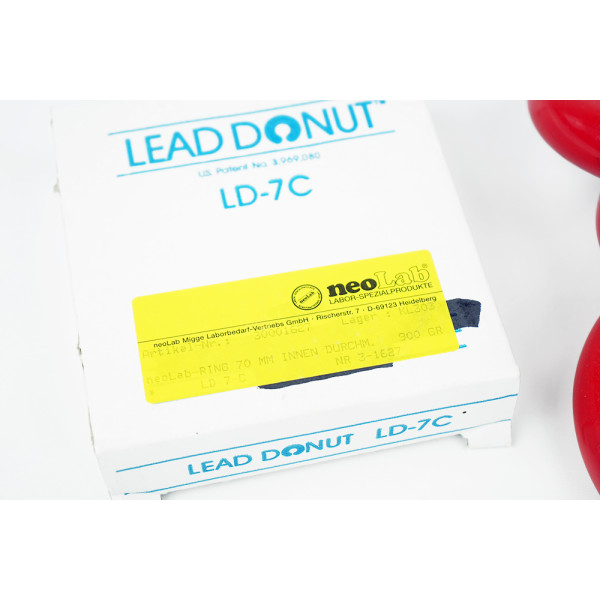 Lead Donut Wasserbad Gewichte Ring Ringe 70mm 900g ld-7c Set (7 Stk)