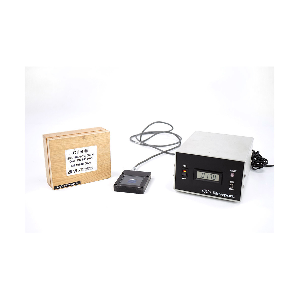 Newport 91150V Calibrated Reference Solar Cell VLSI 20 x 20 mm Thermo ...