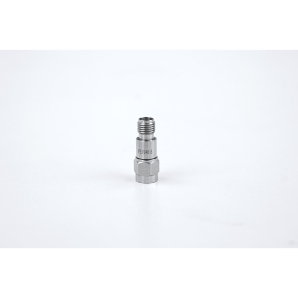 Pasternack PE7046-3 3 dB Fixed Attenuator Male to Female 2.92mm SS 40GHz 0.5Watt