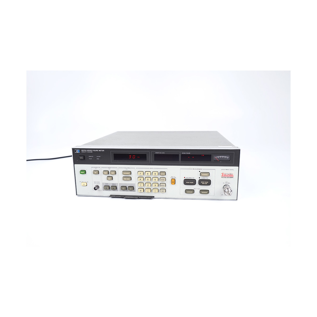 HP Keysight Agilent 8970A Noise Figure Meter 10 MHz - 1600 MHz, 595,00