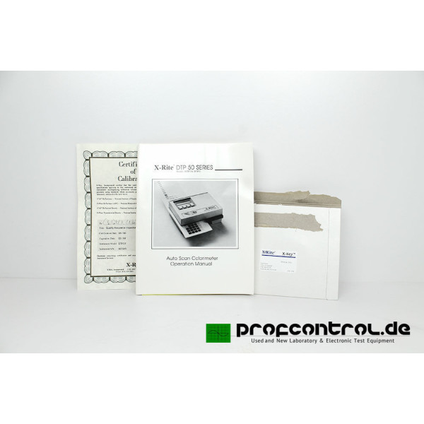 X-Rite DTP51 AutoScan Colorimeter Spectrophotometer Spektralfotometer 