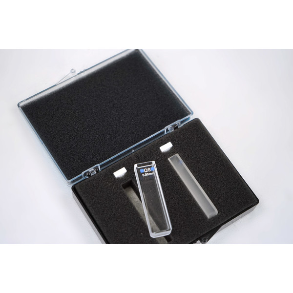 Hellma Makro-Küvette Macro Cuvette 100-QS-5 5 mm + Falzdeckel Lid (Set of 2)