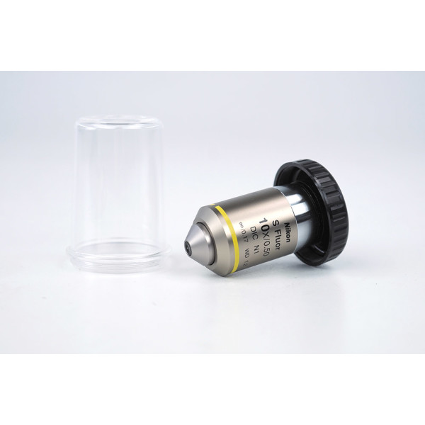 Nikon CFI Super Fluor 10x/0.50 DIC N1 WD 1.2 Objektiv Objective Fluorescence