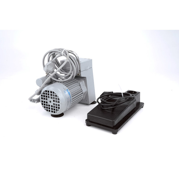 Vacuubrand ME 2C Diaphragm Vacuum Pump Vakuumpumpe + Foot Switch Fußschalter