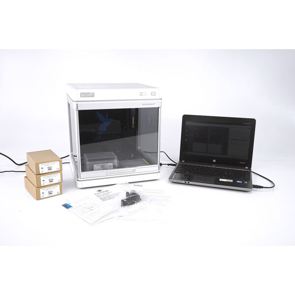 BIOHIT Roboline Benchtop Pipetting Roboter Pipettierautomat 5..200µl 4 Plates