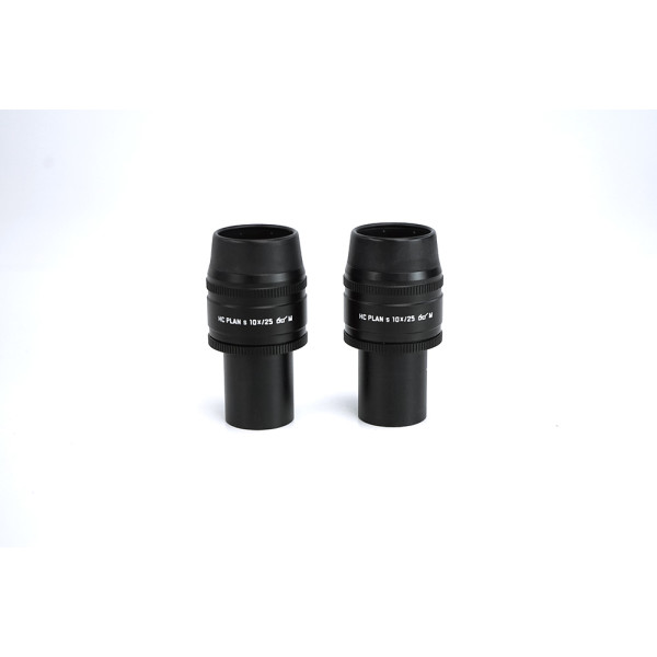 Leica 507808 11507808 Set of 2 Eyepieces HC PLAN S 10x/25 Br. M Eyepiece