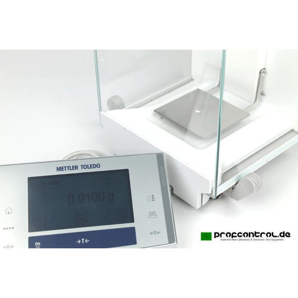 Mettler XS64 Excellence Analytical Balance Analyse Waage 61g 0.1mg 0.0001g FACT