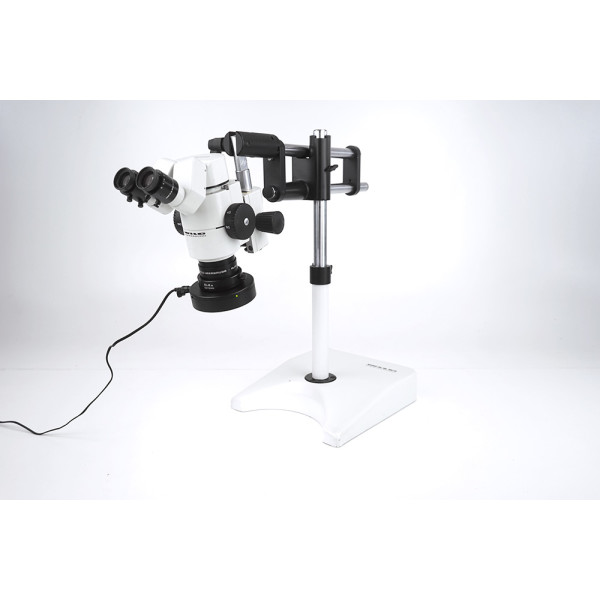 Wild Leica M8 Stereo Microscope Mikroskop 1x Plan 0.4x 10x/21 + Schwenkarmstativ