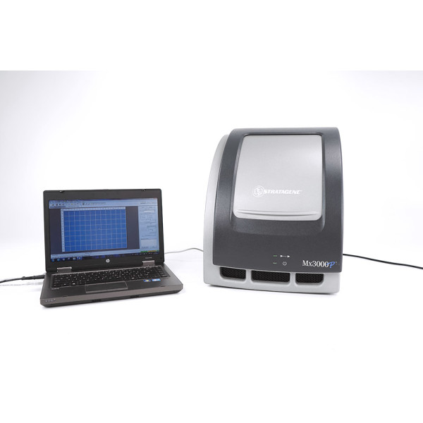Agilent Stratagene Mx3000P qPCR Real Time PCR Cycler System 4 Color 96-Well