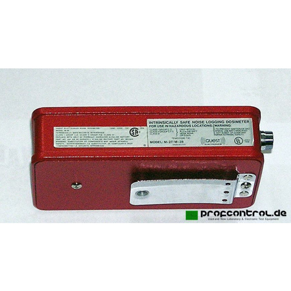QUEST M-28 Noise Logging Dosimeter 30 - 146 dB A and C  UL Intrinsic Safety 