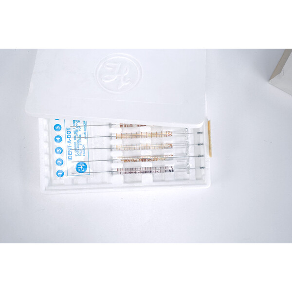 Agilent HP 9301-0725 ALS Syringe, 10 µL fixed needle, 23/42/cone, 6/pk