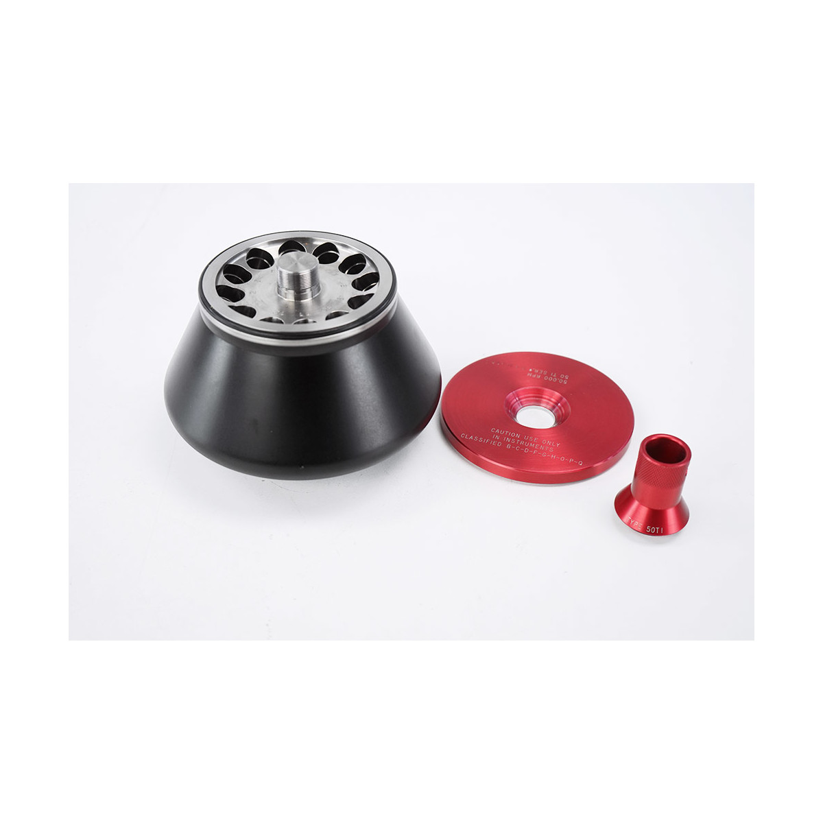 Beckman Coulter 50 Ti Titanium Fixed Angle Rotor 12 x 13.5mL 50.000 r ...