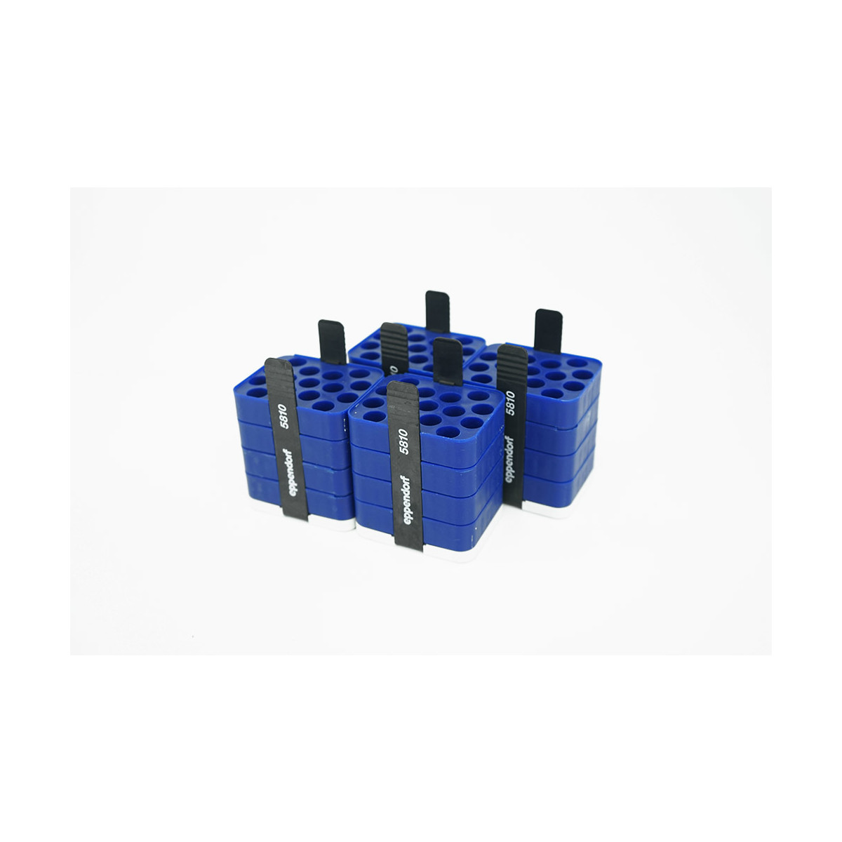 Lot De 4 Adaptateurs Universels Eppendorf 5910 760.000 Pour Flacons 500 Ml - Neuf (état Excellent)