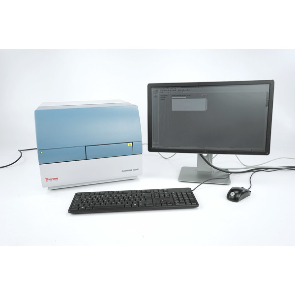 Thermo Fluoroskan Ascent Fluorescence 374 Microplate Reader (2016) + Software