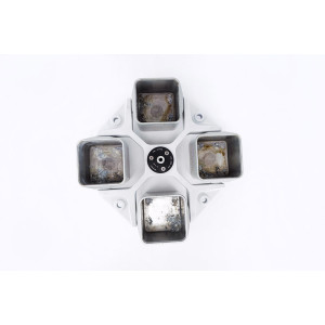 Eppendorf A-4-81 Rotor Rectangular Buckets Quadart Becher...