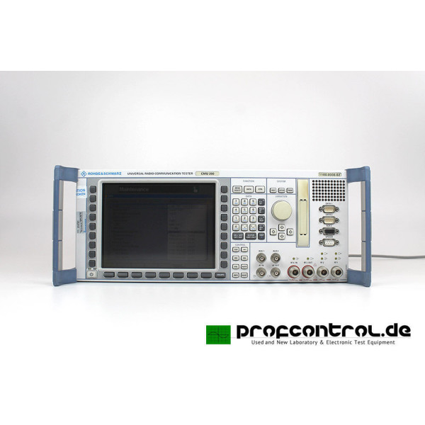 Rohde&Schwarz CMU200 Universal Communication Tester B11,21,52 K21,22,23,24,42,43