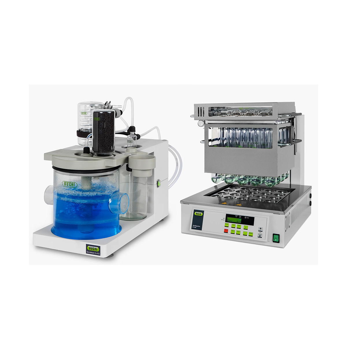 Büchi KjelDigester System K-449 (2018) + Scrubber K-415 (2015), 9.520,00